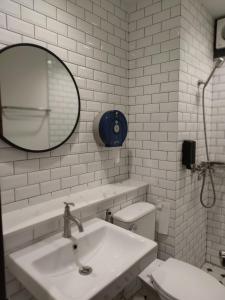 Koupelna v ubytování N5 Ratchawong Hostel