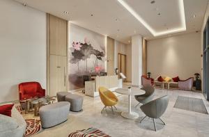 Χώρος καθιστικού στο RichLane Residences