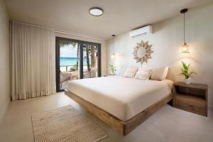 Letto o letti in una camera di Arca