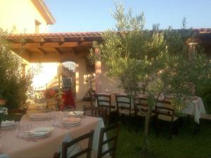 A garden outside Agriturismo S´Aranada