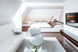 TV a/nebo společenská místnost v ubytování Hotel Q! Berlin