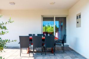 Ein Balkon oder eine Terrasse in der Unterkunft Villa NIKA