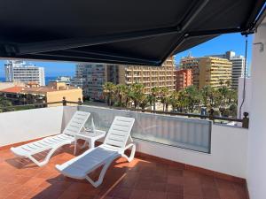 Balkón nebo terasa v ubytování Ático - Dúplex - vista mar