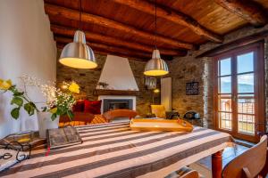 Posezení v ubytování Rustico-Ferienhaus Dolce Vita + 40 fotografií