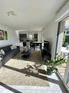 Η κουζίνα ή μικρή κουζίνα στο La Roseraie Toulousaine avec parking privé