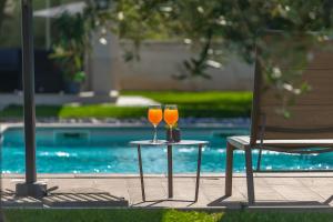 Hồ bơi trong/gần Modern villa Grgo with pool and jacuzzi in Tinjan
