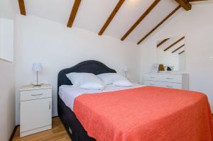 Posteľ alebo postele v izbe v ubytovaní Apartment Marina View + 26 fotografií