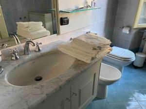 Koupelna v ubytování casa Sofia + 11 fotografií