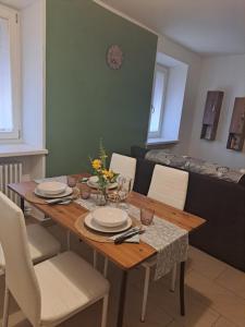 Posezení v ubytování Appartamento Al Borgo