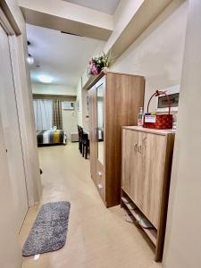 A kitchen or kitchenette at Condo unit at Avida Aspira CDO downtown