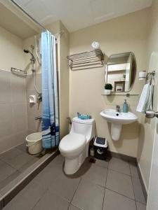 A bathroom at Condo unit at Avida Aspira CDO downtown