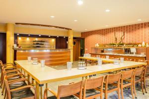Restaurace v ubytování Akzent Hotel Goldner Hirsch