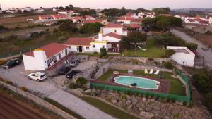 O edifício onde a casa de férias está situado
