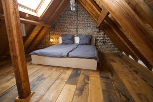 Voodi või voodid majutusasutuse Mini-Loft in schöner Voreifel toas