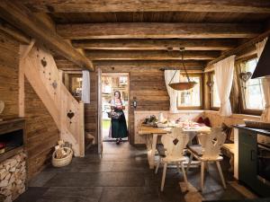 Część wypoczynkowa w obiekcie Gletscher-Chalet Stubai