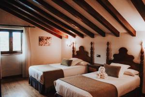 Posteľ alebo postele v izbe v ubytovaní Posada Spa San Marcos