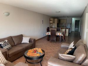 Kuchyň nebo kuchyňský kout v ubytování Beach and Sea