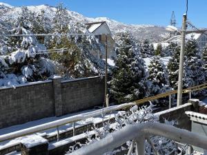 Pogled na planinu ili pogled na planinu iz of country house