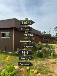 Zahrada ubytování 7 Olas lodge