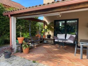 Zahrada ubytování CASA CASTRO