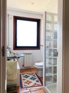 Koupelna v ubytování CASA CASTRO