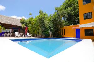 A piscina localizada em Hotel Hacienda Cancun ou nos arredores