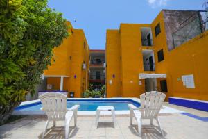 A piscina localizada em Hotel Hacienda Cancun ou nos arredores