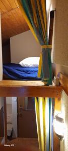 Postel nebo postele na pokoji v ubytování studio-cabine 4 pers, wifi et garage.