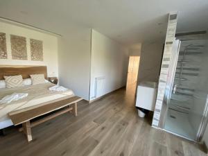 Postel nebo postele na pokoji v ubytování Villa Castro
