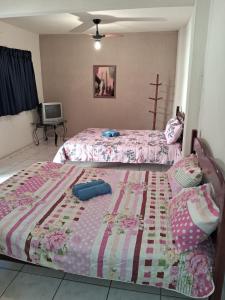 Postel nebo postele na pokoji v ubytování POUSADA AMAZONAS