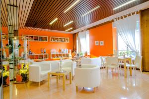 Posezení v ubytování Albergo Villa Gaia