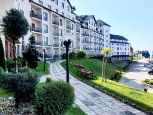 Το κτήριο όπου στεγάζεται  το διαμέρισμα