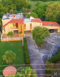Letecký snímek ubytování Villa Eliana