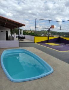 Πισίνα στο ή κοντά στο Apto com estacionamento 900m do centro histórico com piscina, sauna, academia -SEM TAXAS EXTRAS-