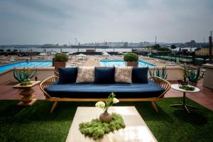 Гостиная зона в NH Collection A Coruña Finisterre