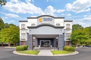 a rendering of the front of a hotel at Comfort Inn & Suites Greenville Near Convention Center in Greenville