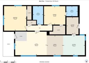 The floor plan of Casa Urbana-2BD-2BTH-Hot Tub-Pet Friendly-No Pet Fees!