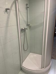 Kúpeľňa v ubytovaní Apartament Familijny Beskidzki