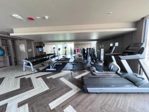 Spordikeskus ja/või sportimisvõimalused majutusasutuses 市中心URBITIA 精品公寓