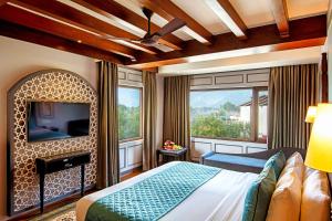 Letto o letti in una camera di The Vintage Srinagar at Dal Lake