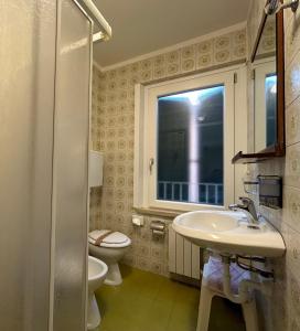 Koupelna v ubytování Hotel "ALBERGO DA PINA"