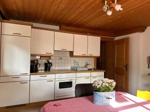 Kuchyňa alebo kuchynka v ubytovaní Mountain chalet + 11 fotografií