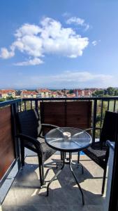 Balkón nebo terasa v ubytování Lux Apartman Crnjanski IV, Jagodina
