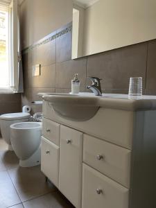 Koupelna v ubytování Candelieri Suites