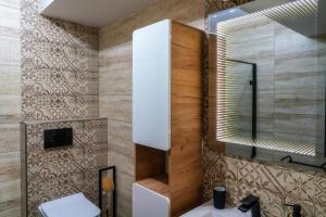 Koupelna v ubytování APARTAMENT D3