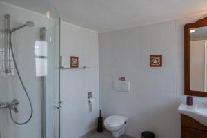 Koupelna v ubytování Villa Resperi