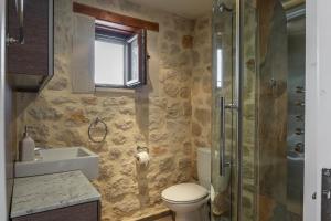 Koupelna v ubytování Villa Resperi