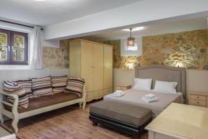Postel nebo postele na pokoji v ubytování Villa Resperi