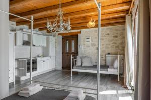 Kuchyň nebo kuchyňský kout v ubytování Villa Resperi