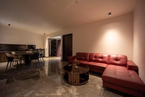 Istumisnurk majutusasutuses Java Rain Resort